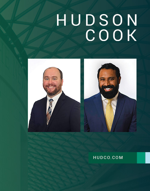 Webb McArthur and Latif Zaman Promoted to Hudson Cook Partners
